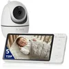 Image de Jané Eye Pro Baby Monitor, Baby Monitor avec Caméra Rotative, Inclinaison Motorisée, Écran 5", Audio Bidirectionnel, Vision Nocturne, Longue Portée, avec Musique en occasion ou reconditionné