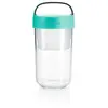 Image de Lékué Récipient hermétique pour Conserver et Transporter Tout Type d’Aliment, 600 millilitres, Turquoise en occasion ou reconditionné