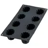 Image de Lékué Moule pâtisserie Cannelé Bordelais 8 cavités, silicone noir en occasion ou reconditionné
