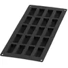 Image de - Moule Financiers - 20 cavités - Noir