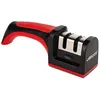 Image de ARCOS Aiguiseur Professionnel avec Poignée Ergonomique pour Couteaux. Rouleaux en Céramique et Carbone. Rouge/Noir en occasion ou reconditionné