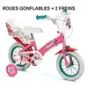 Image de Velo 12 pouces minnie 3/5 ans stabilisateur new