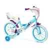 Image de Velo 16 pouces la reine des neiges 5/7 ans stabilisateur violet