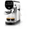 Image de Ufesa Sienna Machine à Café Expresso et Cappuccino 20 Bars, Écran Tactile Digital, 1360W, Buse de mousse de lait, 0.9L, Café Moulu, avec Steamer, Fonction Chauffe-Tasses, Inox en occasion ou reconditionné
