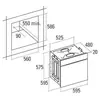 Image de CATA CM 760 AS BK - Four - encastrable - niche - largeur : 56 cm - profondeur : 50 cm - hauteur : 58.6 cm - avec système auto-nettoyant - classe A -