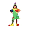 Image de déguisement clown pour fille - 5/6 ans - multicolore - générique 6748