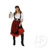 Image de déguisement femme pirate rouge & brun taille xxl