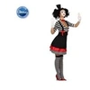 Image de Deguisement De Mime Femme - Noir / blanc - T-3