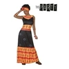 Image de Costume - Africaine - Adulte Taille : XS/S - 36/38 - Déguisements et fêtes