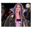 Image de Perruque vampire adultes femmes - fuchsia 39778