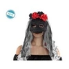 Image de - Masque Halloween Muerte - Noir - Adulte