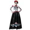 Image de Déguisement squelette mexicain - Femme - M/L