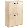 Image de Astigarraga Armoire 4 Portes En Pin Massif One Size