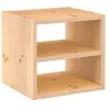 Image de - Cube de rangement en pin massif Dinamic Tablette intermédiaire