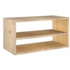 Image de - Meuble rangement avec tablette en pin massif Dinamic