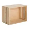 Image de Caisse de rangement en bois 51.2x38.4x28cm home01.99