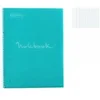 Image de Cahier - A4 (21x29,7cm) - Grands carreaux - 80 pages - couverture en polypro bleu ciel - à spirale -