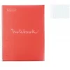Image de Cahier Notebook à spirale A4 couverture polypro Grands carreaux Seyès perforé rose