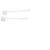Image de 89410-séchoir de balustrade adaptable, blanc