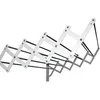 Image de Sauvic 89760 Séchoir à Linge Extensible Acier Plastifié Blanc avec 10 Barres Aluminium 100 x 13,5-78 x 26,5 cm en occasion ou reconditionné