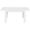 Image de Table à manger THEA extensible L140-190cm - Blanc brillant