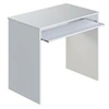 Image de Bureau GABY avec tablette extractible L90cm x H79cm - Blanc