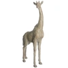 Image de Statue girafe aspect argile 50 cm