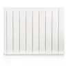 Image de Radiateur électrique à inertie fluide 1500 W HJM Alanis horizontal blanc