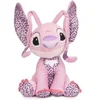 Image de Peluche sonore Disney 100th Anniversary Angel Stitch Rose 30 cm 8425611319662