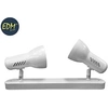 Image de Deux projecteurs blancs LED bande 2xE27 Galaxy 32005