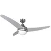 Image de Ventilateur de Plafond avec Lumière EDM Egeo 60 W Chrome