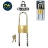 Image de Cadenas en laiton réglable arc 60mm ouverture 60-160mm blister