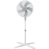 Image de Grunkel - Ventilateur sur pied de 16" avec 3 vitesses et hauteur réglable - FAN-G165X - Base en forme de lame de 62 cm de diamètre et 3 pales semi-transparentes - 50 W - Blanc en occasion ou reconditionné