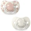 Image de Lot de 2 sucettes symétriques - Birdies - SX Pro - 6 a 18 mois - Rose