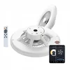 Image de Muvit Io Plafonnier Ventilateur Wifi Cct 600 170 Mm 3800 Lumens