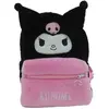 Image de Sac à dos enfant Cyp Brands Hello Kitty Kuromi plush Noir 22x14x30 cm 8426842112312