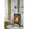 Image de Poele A Bois - - Nijar Ecodesign - 6,3 Kw - Bûches 40 Cm
