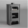 Image de FM Poêle à bois acier M-104 11kW avec porte en fonte et four