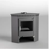 Image de FM Poêle à bois d'angle M-105 11kW avec porte en fonte
