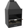 Image de Barbecue charbon bois FM BF-60 à poser ou à encastrer