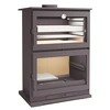 Image de FM Poêle à bois en acier CH-9 11kW avec four inox