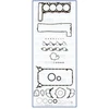 Image de Pochette Moteur Complète Fibermax Ajusa 50124000 Daewoo;Mercedes-Benz;Ssangyong