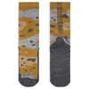Image de Buff - Merino Lightweight Crew - Chaussettes randonnée LWC2 Umber Khaki - XL