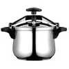 Image de Autocuiseur à Etrier 8 L, Induction, Acier Inox. 18/10, 3 Systèmes de Sécurité,, Clásica Bombe 8, , Argent