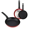 Image de Set de Poêles à Frire Induction 20-24-28 cm Aluminium 3mm, Antiadhésif sans PFOA,, Nela Rouge, , Rouge