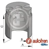 Image de Piston, Étrier De Frein Autofren D025441 Nissan;Opel;Renault