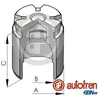 Image de Piston, Étrier De Frein Autofren D025530 Hyundai;Kia;Suzuki