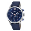 Image de Lotus Montre Lotus L18689-2 - CHRONO Dateur,Chronographe Acier Argenté Cuir Bleu Homme