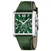 Image de Festina Montre Homme Analogique en Acier Inoxydable et Cuir Vert en occasion ou reconditionné