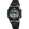 Image de Calypso Montre Digitale Enfant Caoutchouc Noir - Verre Haute Résistance - Étanche 10 ATM - Date et Calendrier - Chronographe - Double Heure - Lumière - Alarme - Format 12/24h K5853/4 - Digital Crush en occasion ou reconditionné